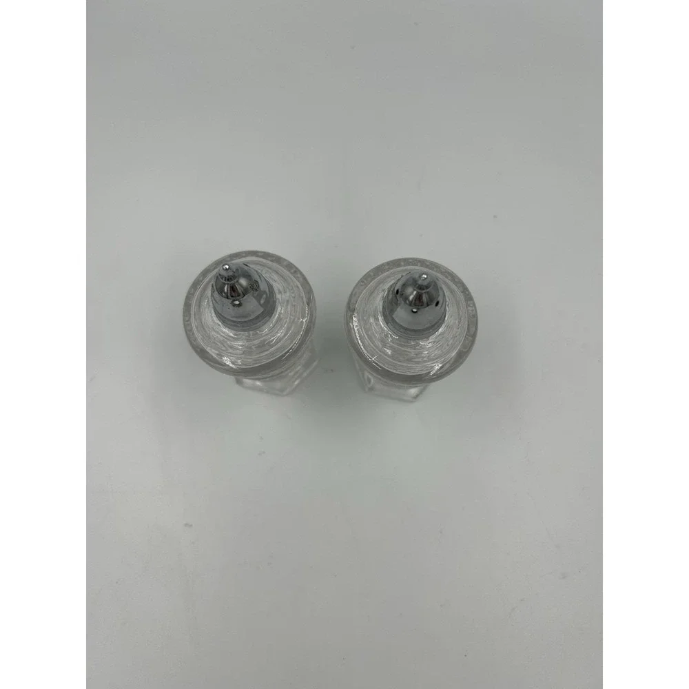 Imperial Glass Cape Cod clear salt and pepper shakers